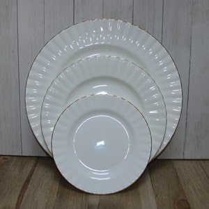 Royal Albert Val D Or Dinner Plates Salad Plates Dessert Etsy