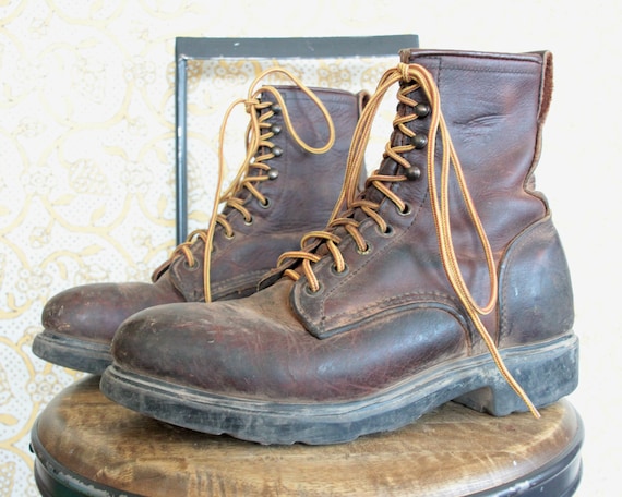 Mens 8 Vintage 1960's Redwing Boots