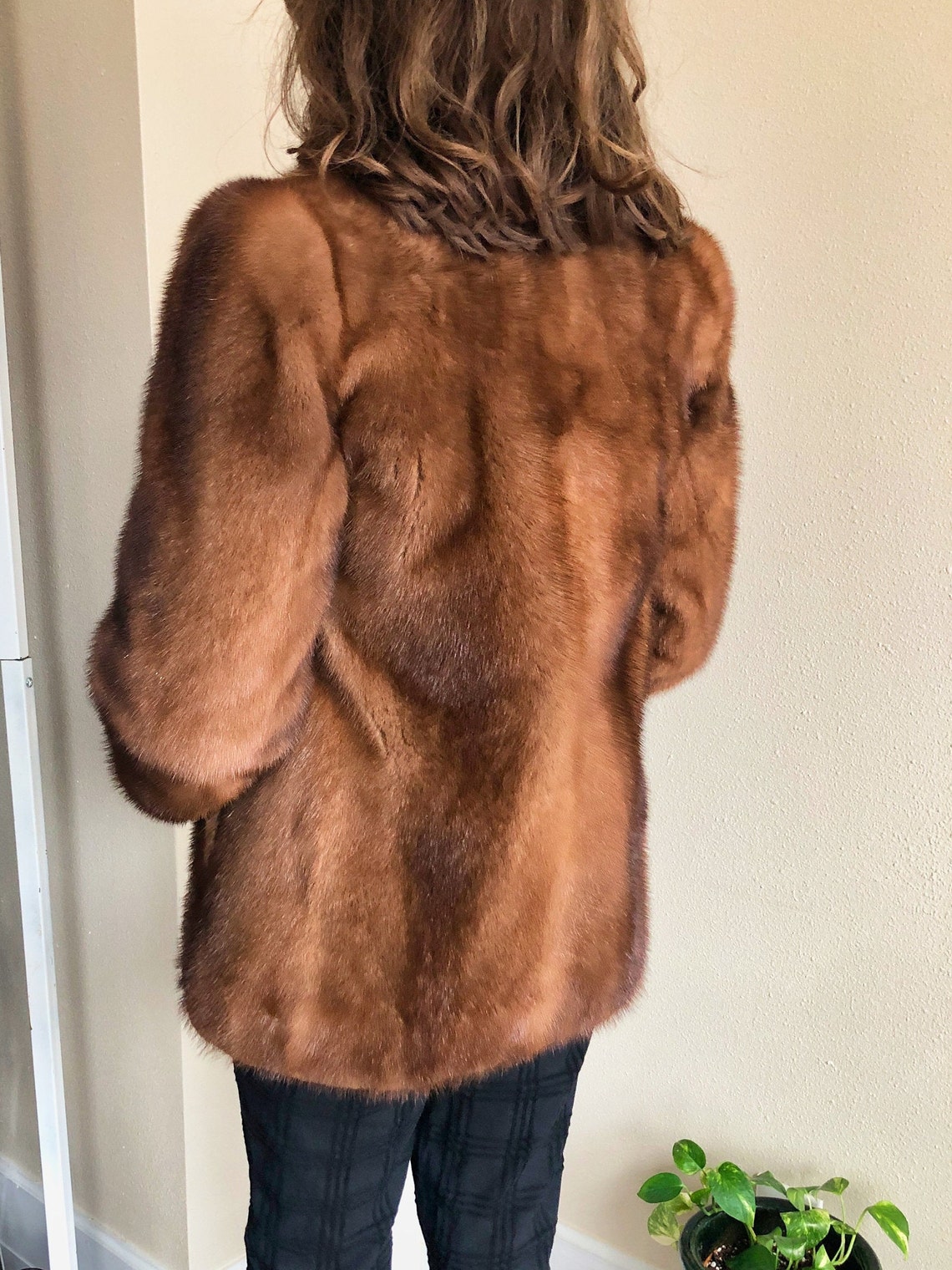 vintage sable fur coat