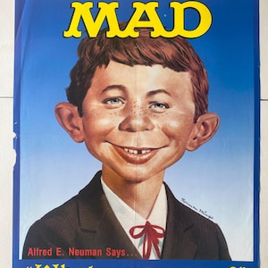 Alfred E Neuman Poster - Etsy
