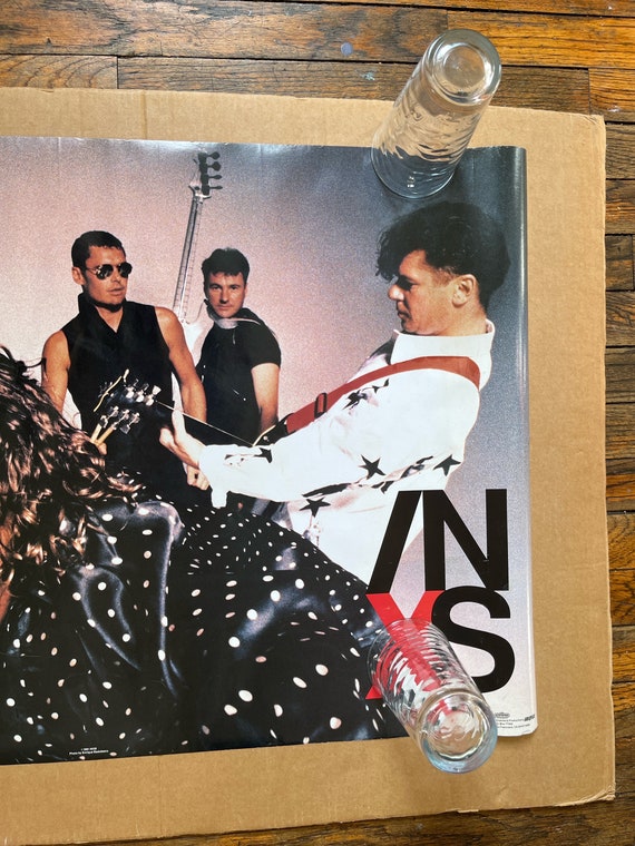 Vintage Poster INXS 1980s Music Memorabilia Rock Music - Etsy