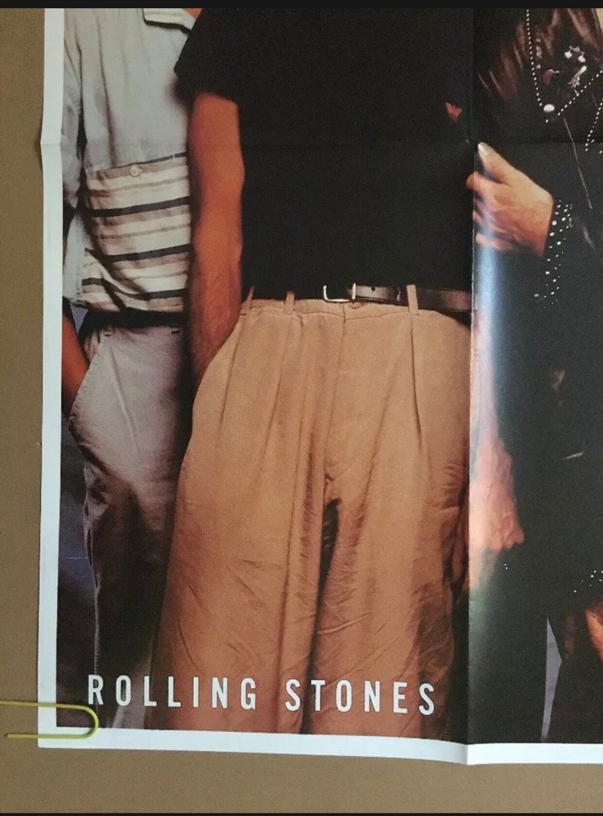 【未使用】ローリングストーンズ1990 アーバンジャングル ポスター Rolling Stones - Urban Jungle | Original Vintage Poster | Chisholm