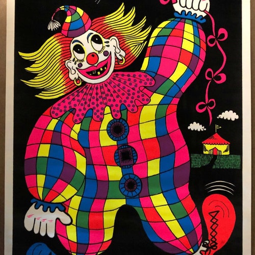 Transplant Vintage Blacklight Poster Original 1970 Headshop - Etsy