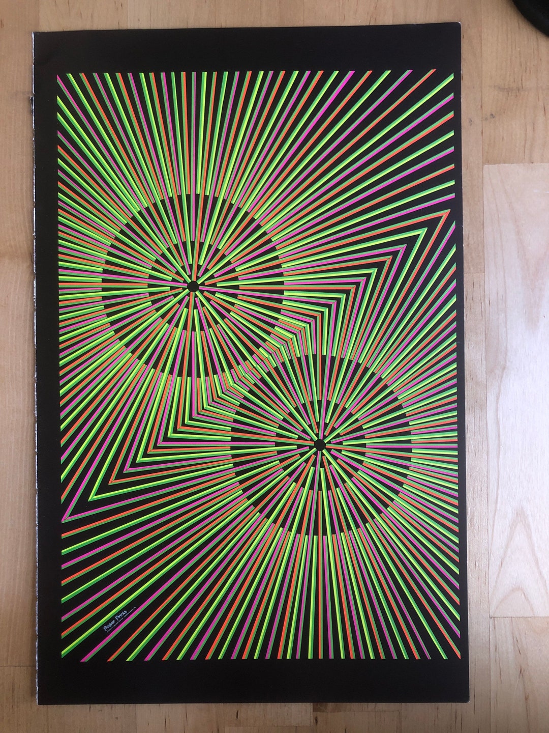 Jimmy Hendrix Untitled Double Sided Blacklight Poster Print - Etsy