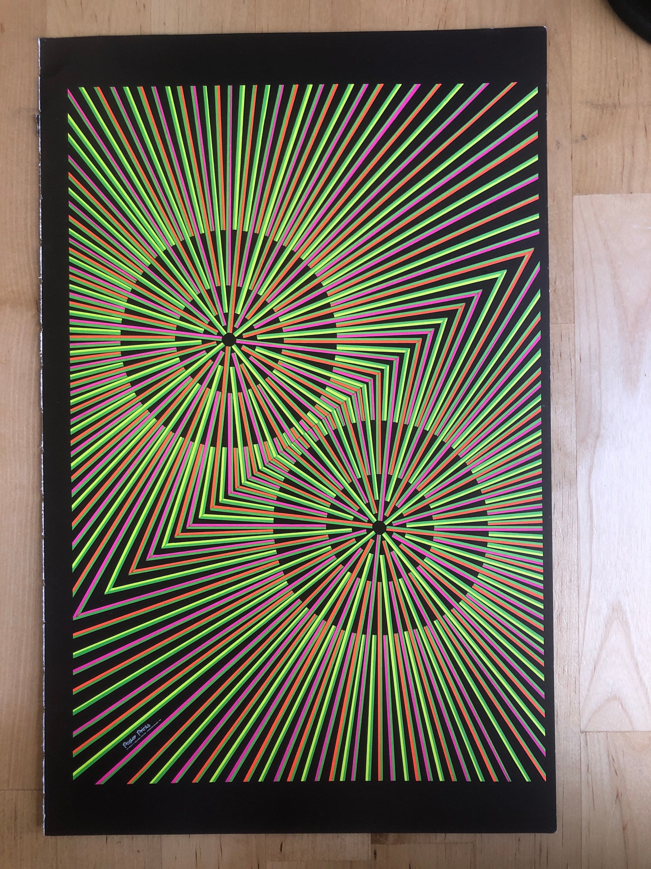 Jimmy Hendrix Untitled Double Sided Blacklight Poster Print - Etsy