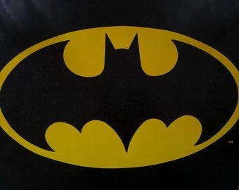 70'sアンティーク ポスター　バットマン　BATMAN バットマン ロゴ ポスター オリジナル ヴィンテージ スーパー