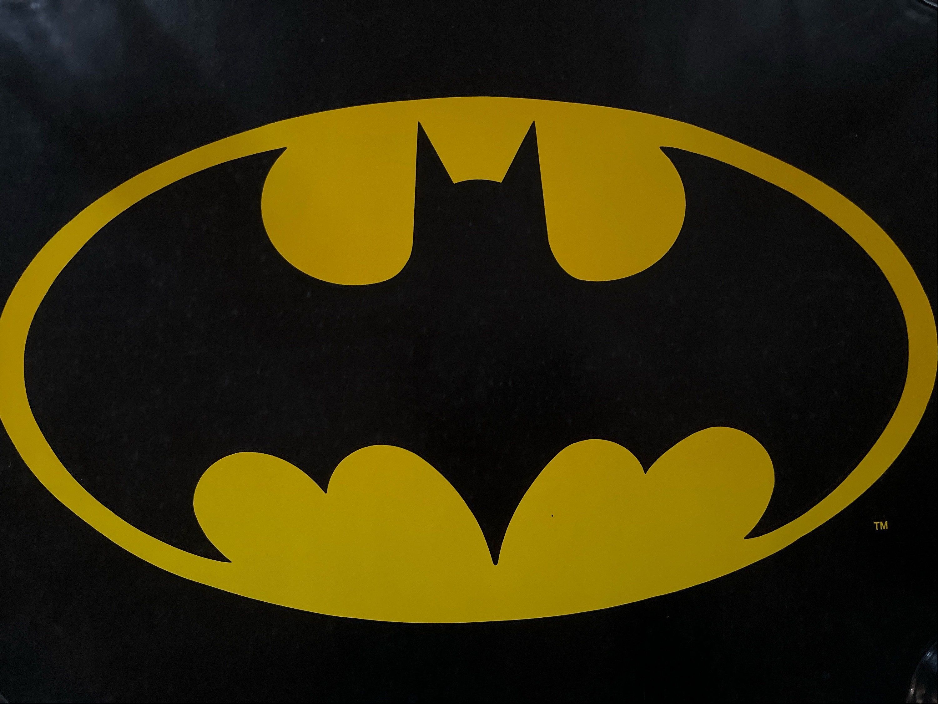 バットマン ロゴ ポスター オリジナル ヴィンテージ スーパーヒーロー