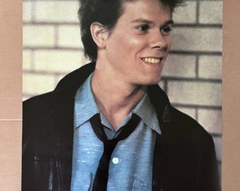 Footloose vintage poster Kevin bacon dancing dancer movie movies 1984