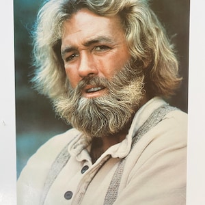 Grizzly Adams Vintage Cartel Original Pro Arts Sr. Adams Película Oso 1970s