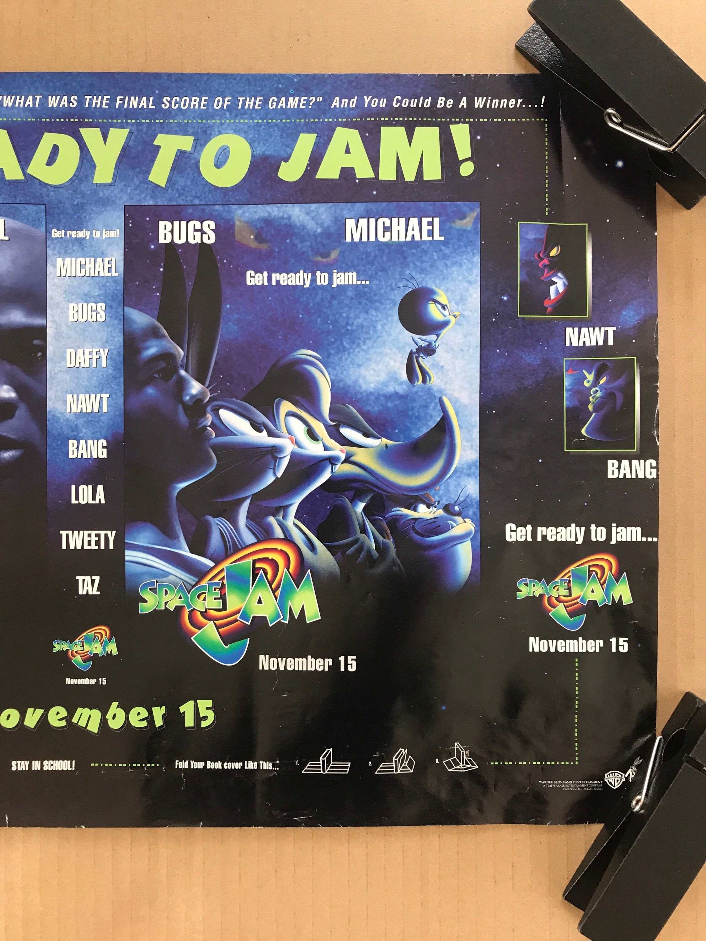 ヴィンテージ オリジナル 1990 年代 Get Ready to Jam スペース