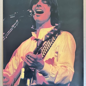 Póster original vintage Jackson Browne Póster Jackson Brown 1980 Recuerdos musicales