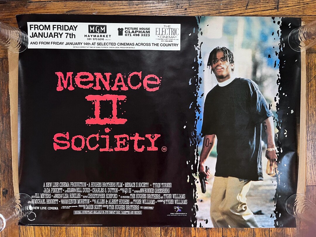 MENACE II SOCIETY ポスター Menace II Society Movie poster