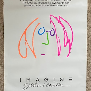 Imagina el póster vintage original de 1980