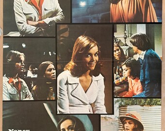 Vintage Original Poster Nancy Drew Collage Pamela Sue Martin 1977 TV Show Movie Memorabilia photo pictures