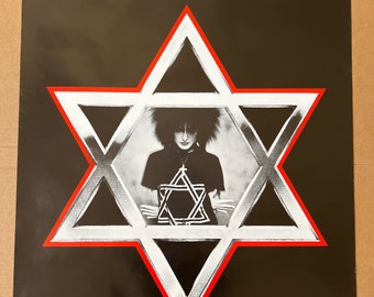 vintage posters siouxsie and the banshees 1980s music memorabilia promo