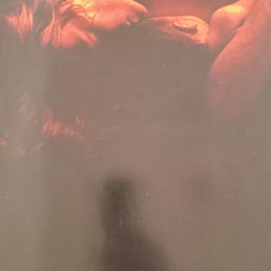 Póster vintage original de 1971 sobre pensamientos de amor, madre e hijo, naturaleza, fotografía artística