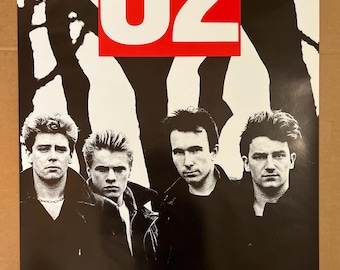 U2 the Unforgettable Fire Tour A2 Poster - Etsy Israel