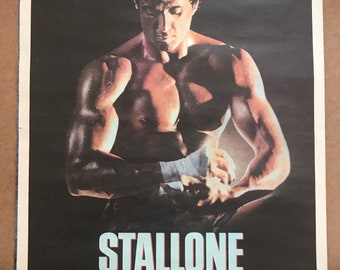 ロッキー4 (1985) シルベスター・スタローン映画ポスター復刻版 #2 約