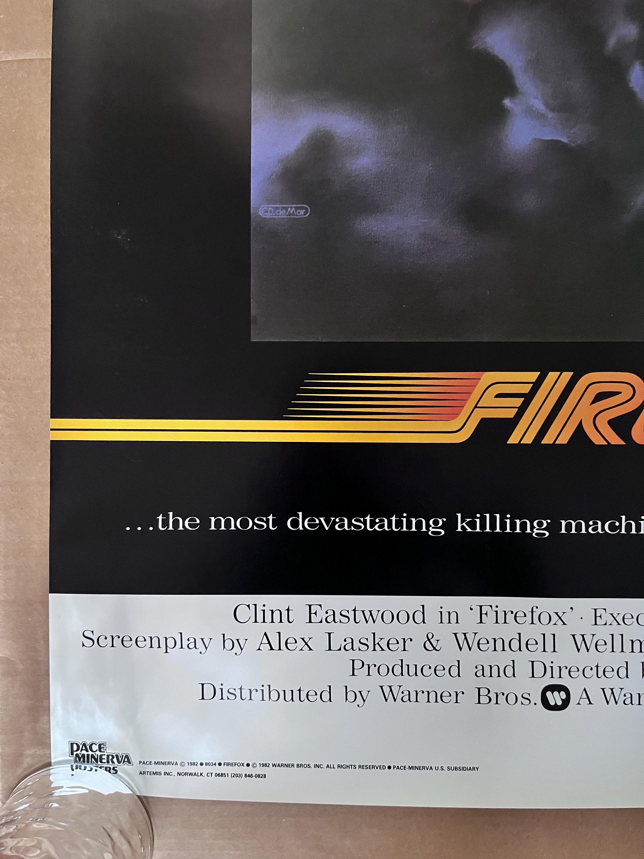 Firefox ビンテージ ポスター 映画 クリント イーストウッド 1982 