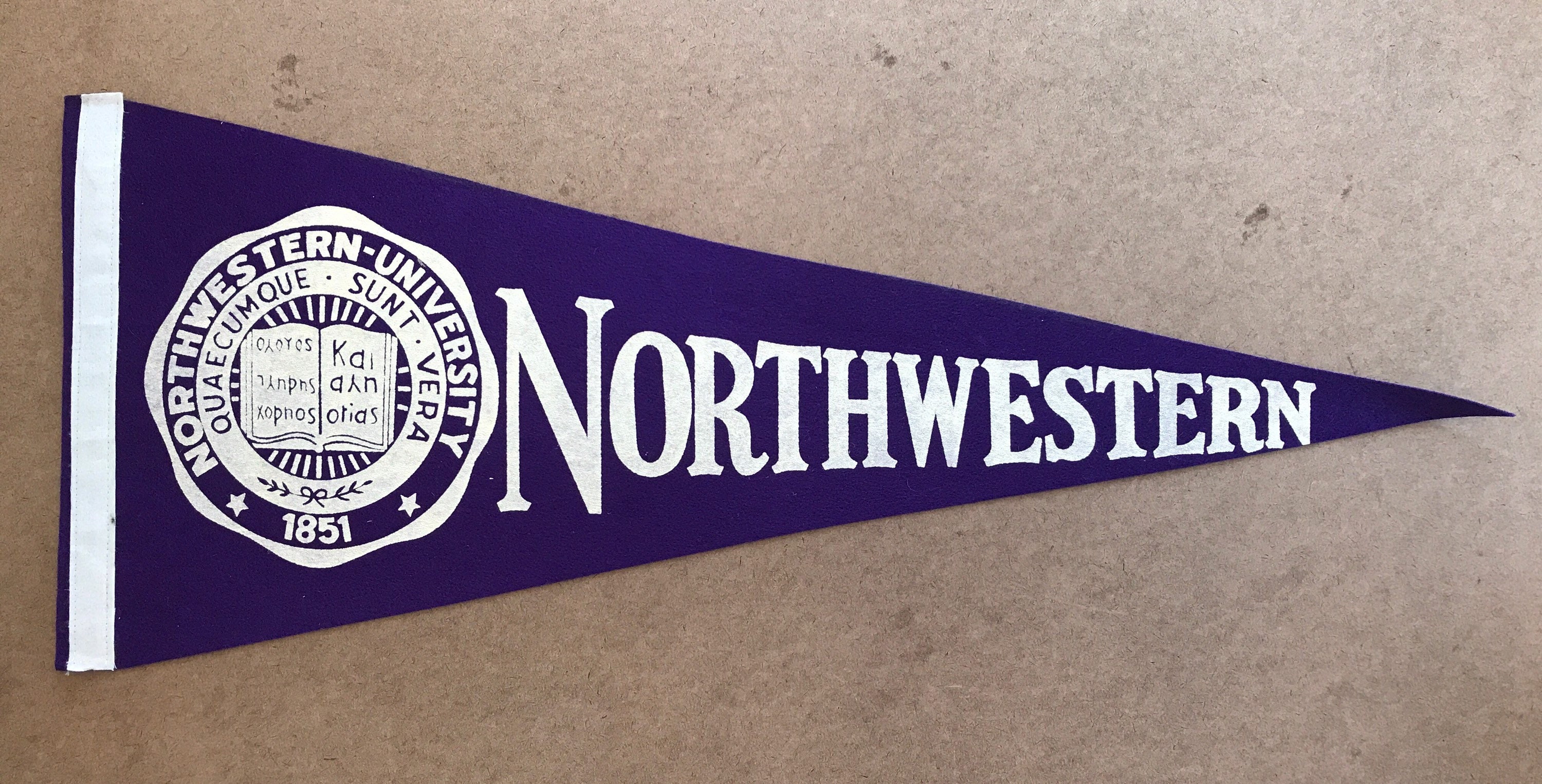 Pennant In Feltro Northeastern University Huskies 12x30 Pollici - Bandierina Da Collezione NCAA - Foto 9