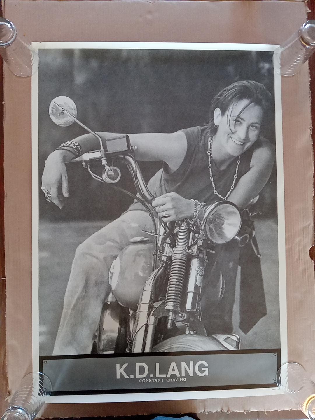 K.D. Lang Constant Craving Vintage Poster Commercial Music Promo