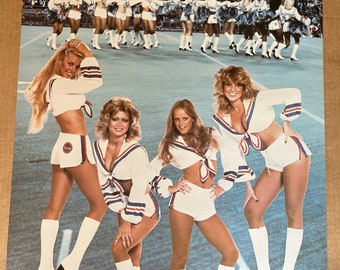 Argo Sunshine Girls Vintage Poster Cheerleading Cheerleader 1979 pro arts football
