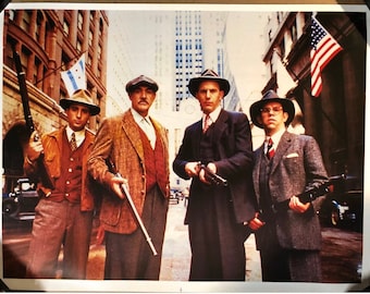 The Untouchables original vintage poster mob movie memorabilia pinup movies 1987