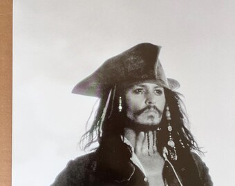 ジョニー・デップ ビンテージポスター パイレーツオブカリビアン 海賊