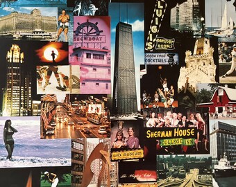 シカゴ 旅行 観光 ビンテージ ポスター 旅行 1970 年代 - Etsy 日本