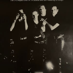 Clash on Broadway Vintage Poster 1991 Promo Advertising