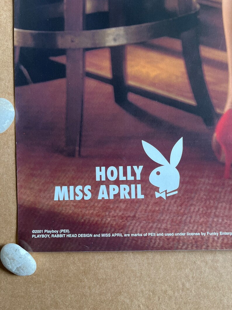 Holly Miss April Playboy Sexy Pinup Woman Girl Vintage Poster - Etsy