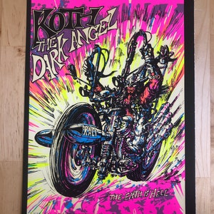 Impresión de póster de doble cara de Koth Dark Ángel Gypsy Girl