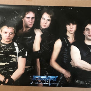 Aceptar Vintage Poster 1984 la gran compañía sureña rock Music Memorabilia original