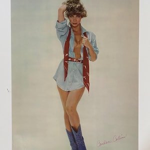 Deborah Zullo Vintage Original Poster Pro Arts 1980 Strandbaddräktsmodell
