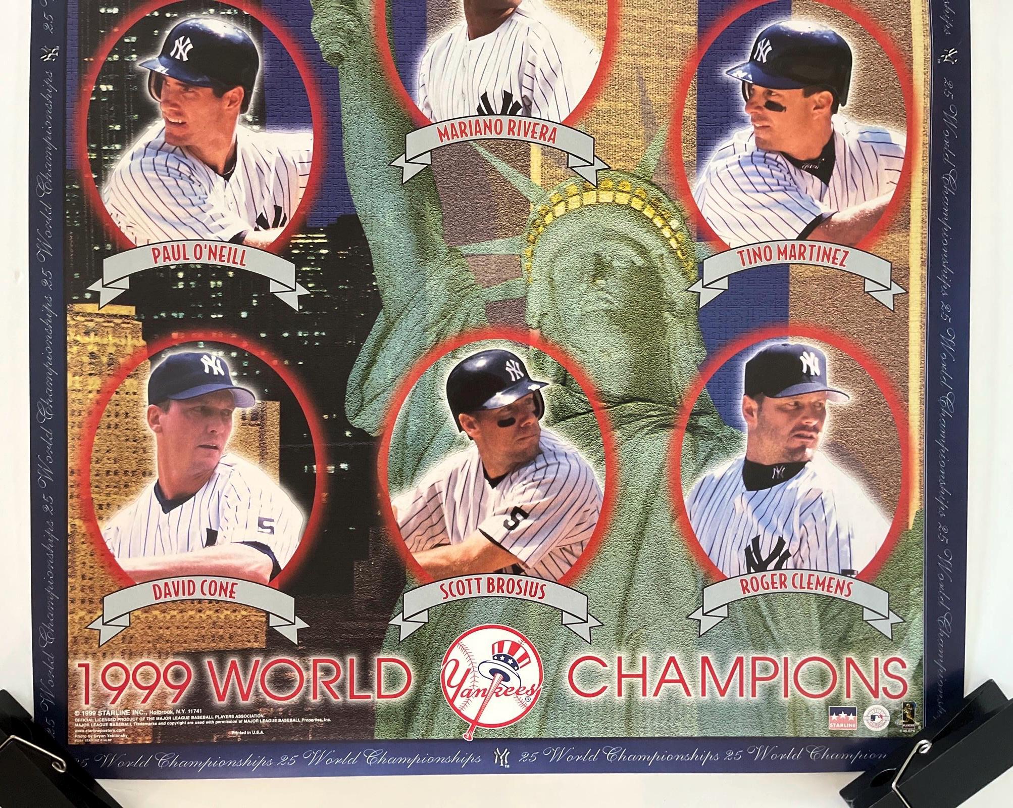 1999年ヤンキースメンバー オリジナル ビンテージ ニューヨーク ヤンキース 1999 ワールド