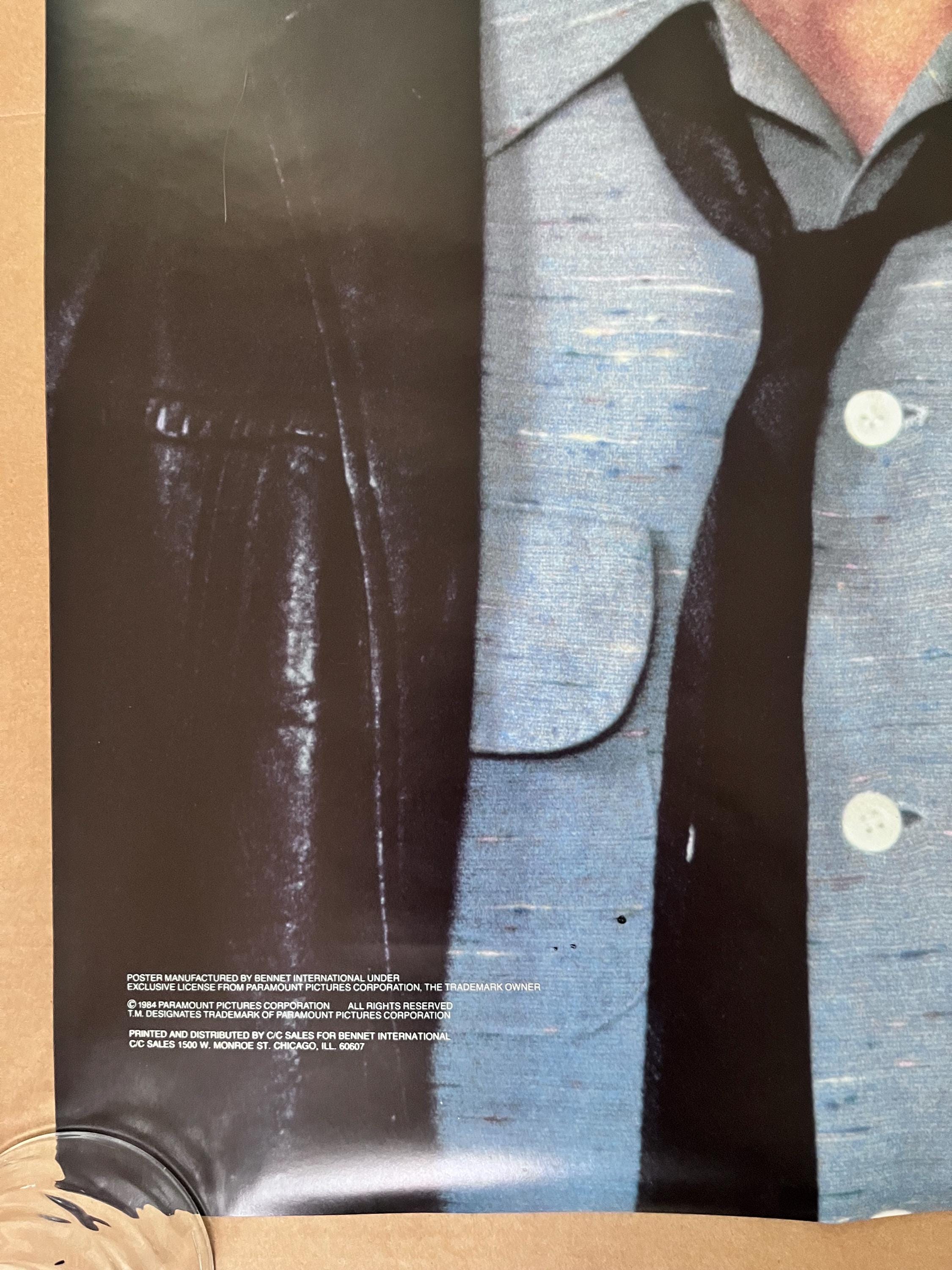 フットルース ビンテージ ポスター ケビン ベーコン ダンス ダンサー