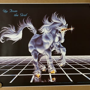 Póster de Unicorn Vintage Headshop