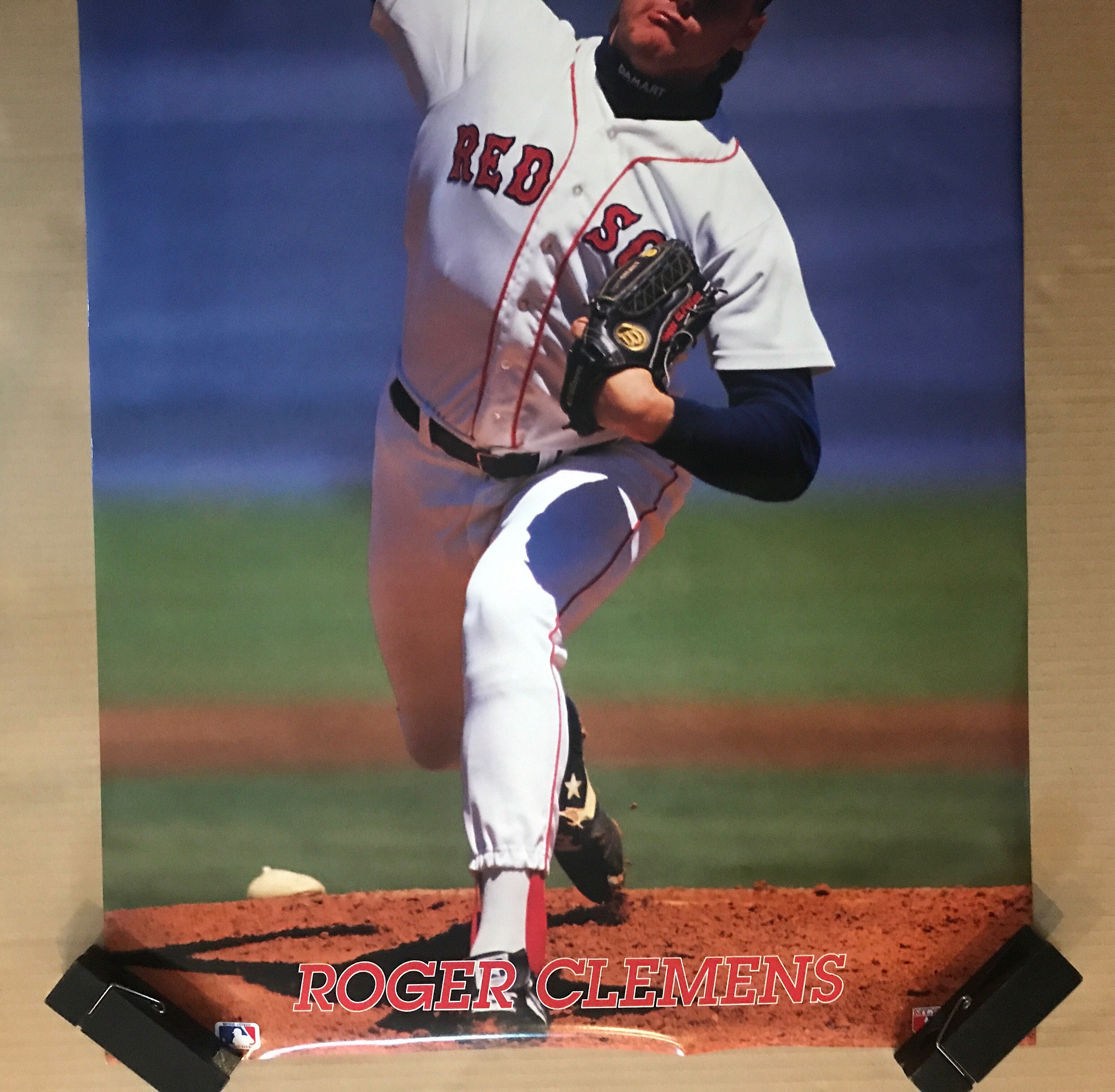 ヴィンテージ オリジナル 1991 ロケット ロジャー クレメンス ポスター