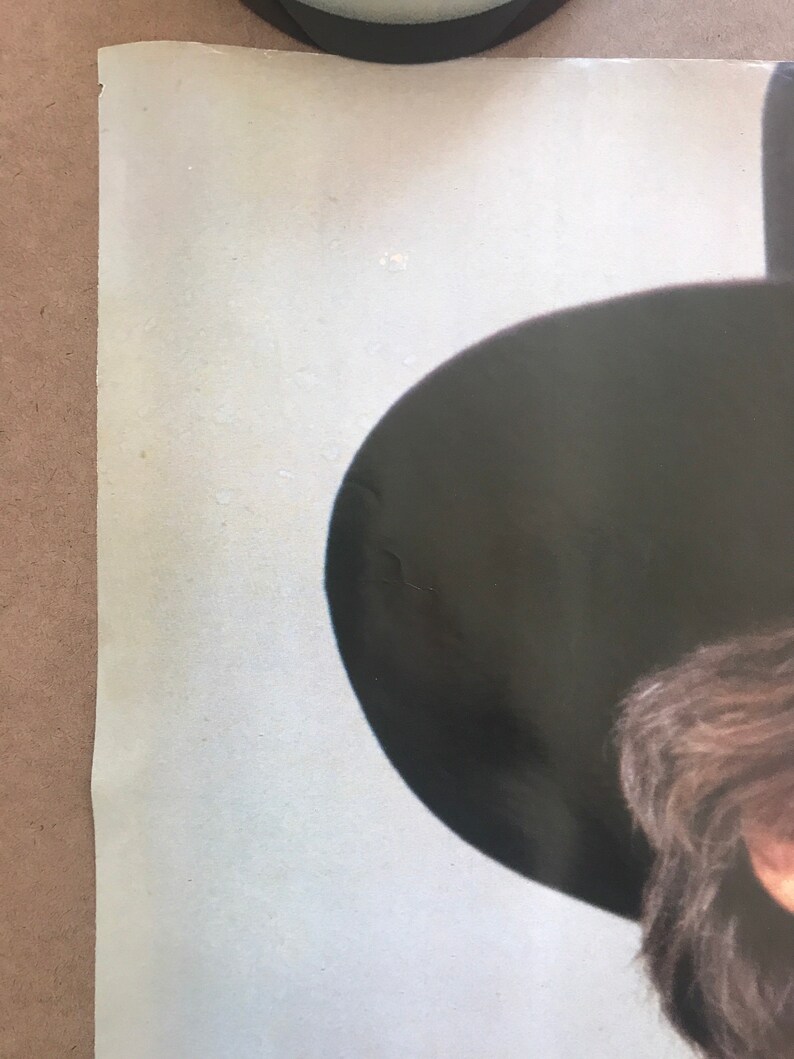 Vintage Original 1970s 1980s Clint Eastwood Cowboy Hat Poster - Etsy