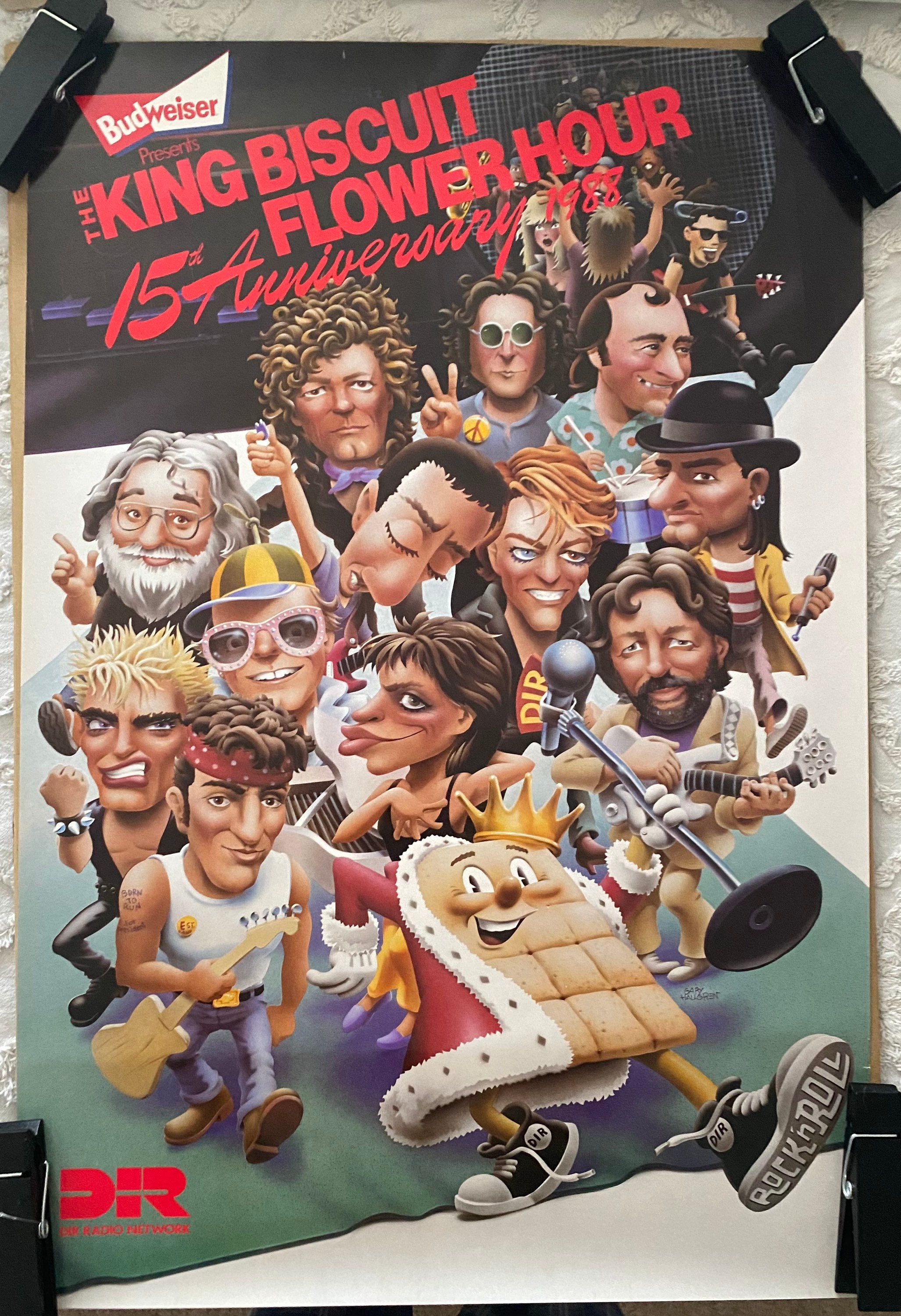 Budweiser Rock College 1980's Music Memorabilia - Etsy