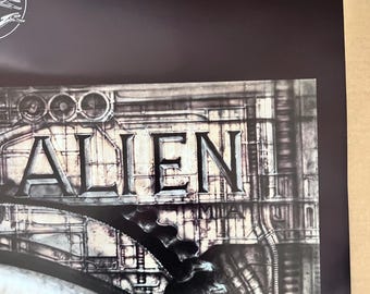 ギーガーのエイリアン ビンテージポスター ミュージアム HR ジンジャー