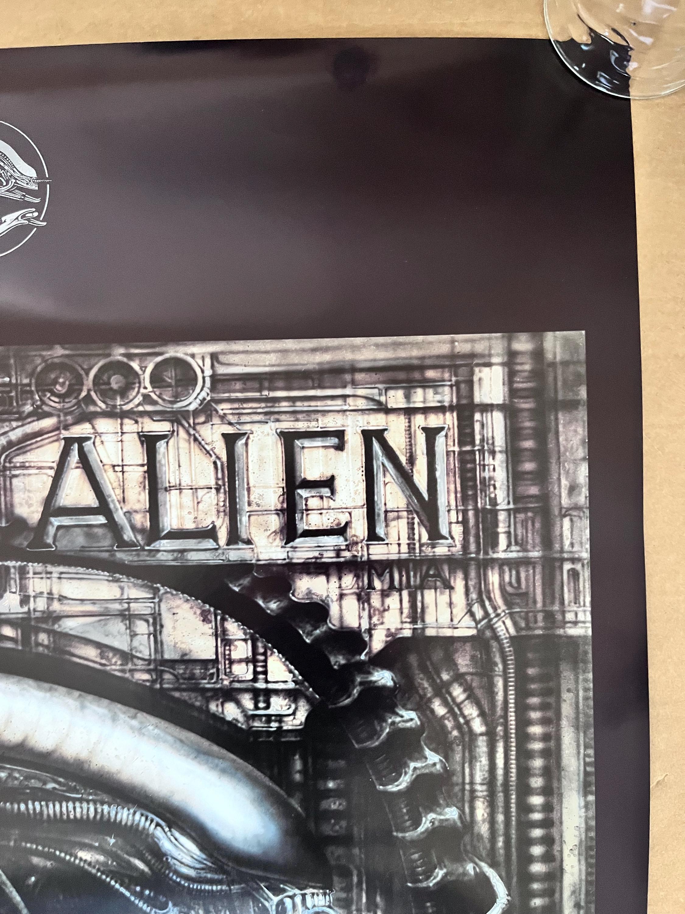 ギーガーのエイリアン ビンテージポスター ミュージアム HR ジンジャー