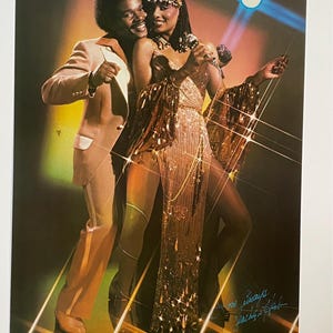 Melocotones y hierbas Vintage Cartel Original Pro Arts 1980 Recuerdos musicales