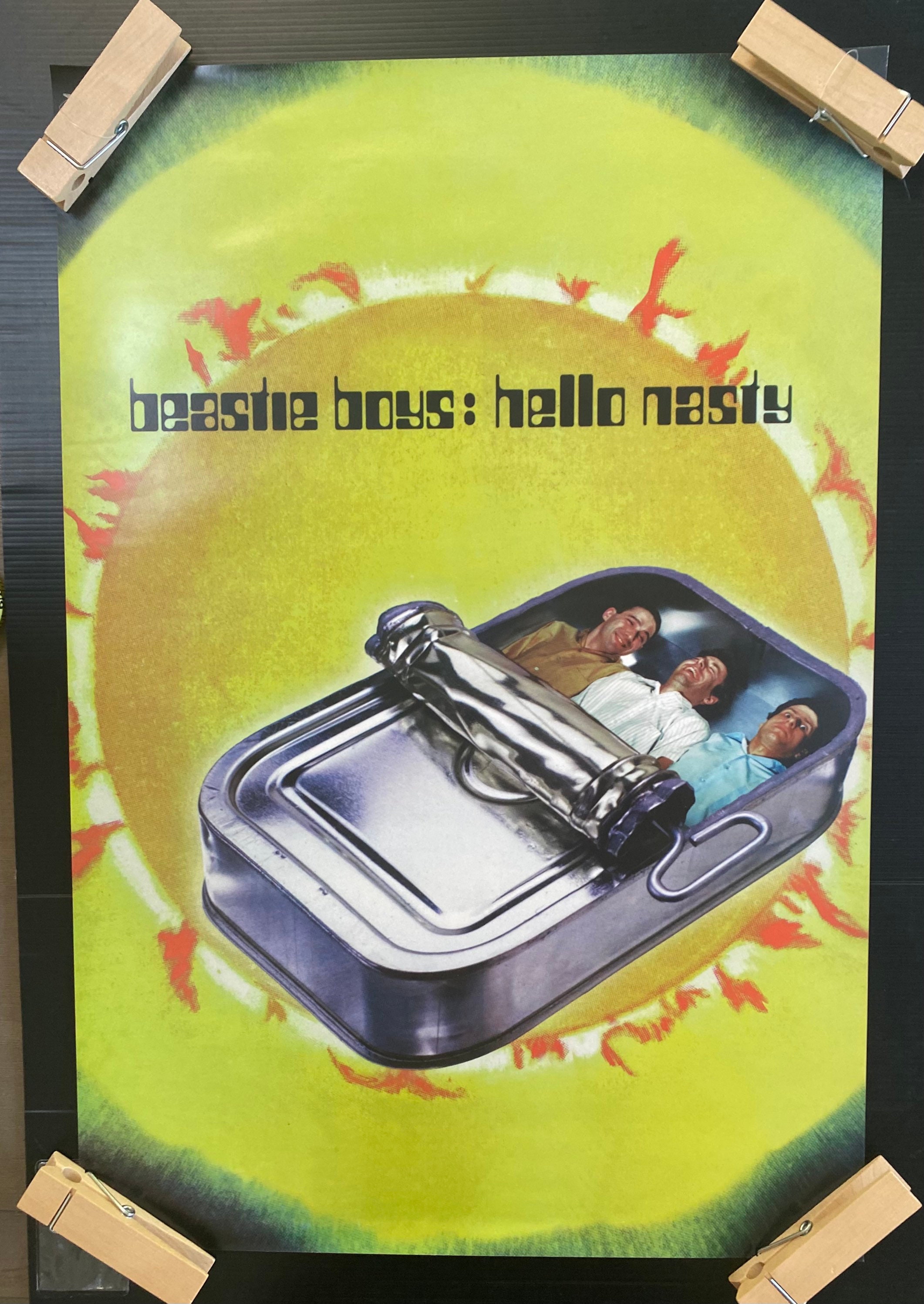 The Beastie Boys Hello Nasty Hip Hop 1998 Original Vintage Poster