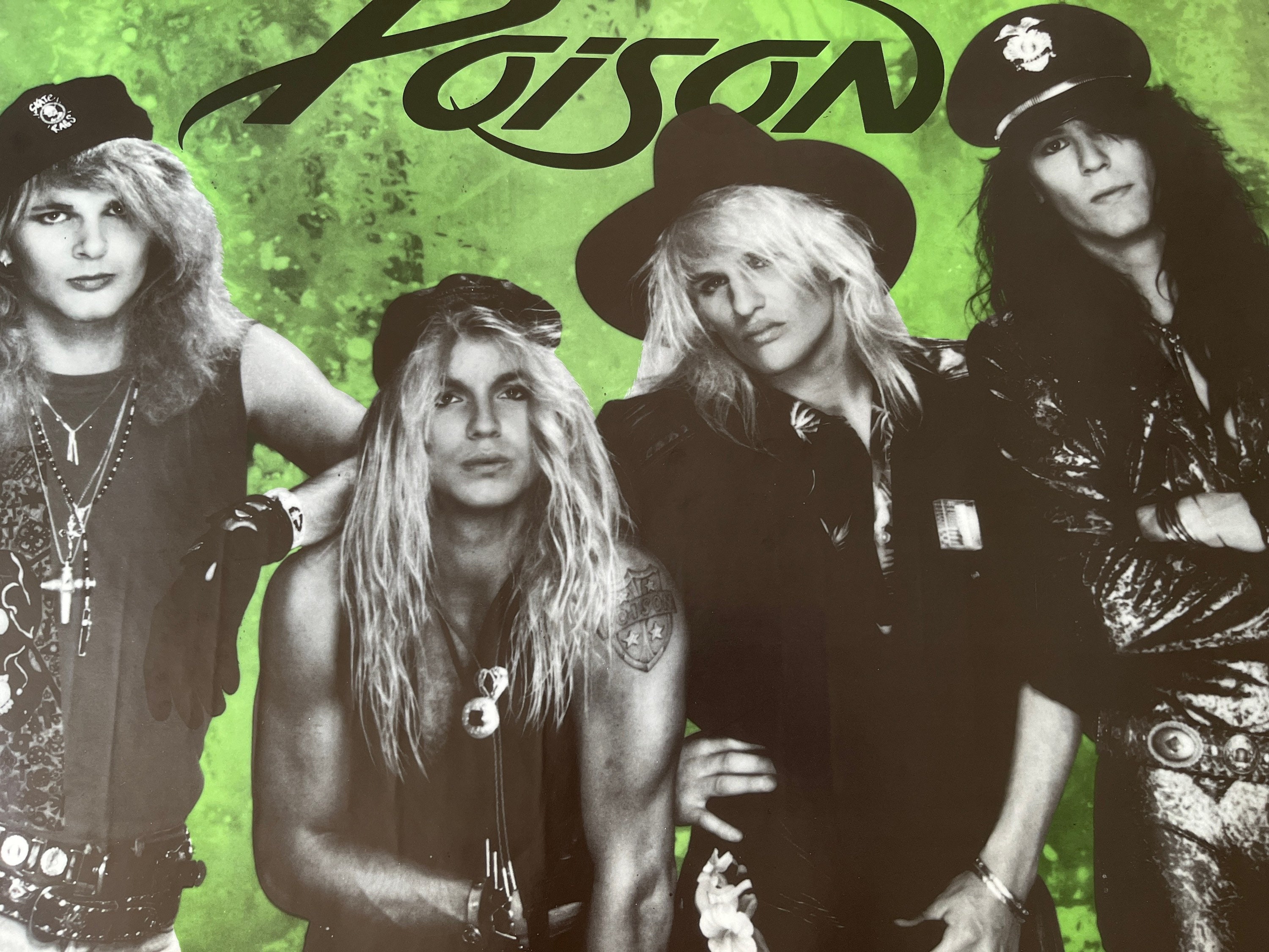 Poison Vintage Music Memorabilia Poster 1980s - Etsy