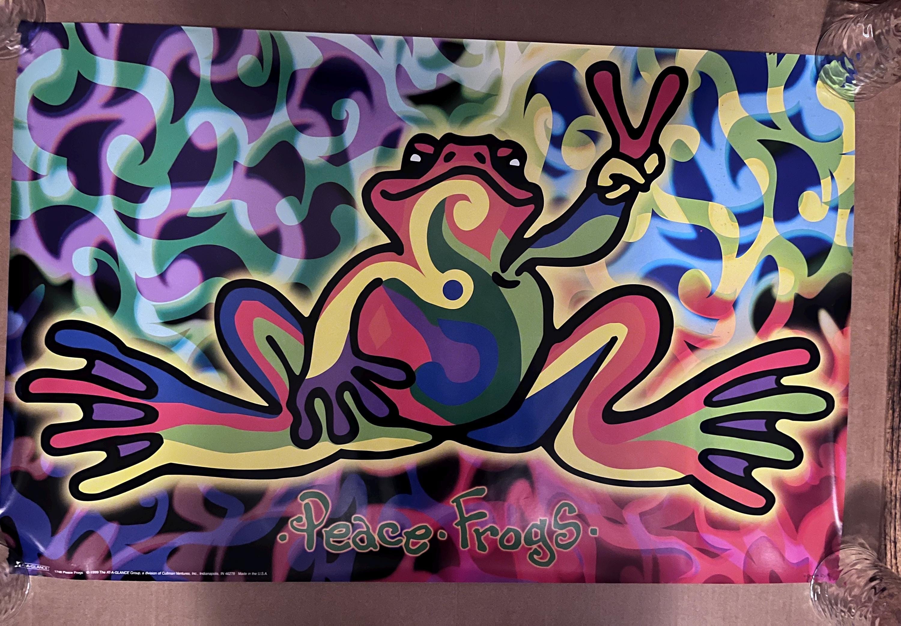 90s peace frogs - Etsy 日本