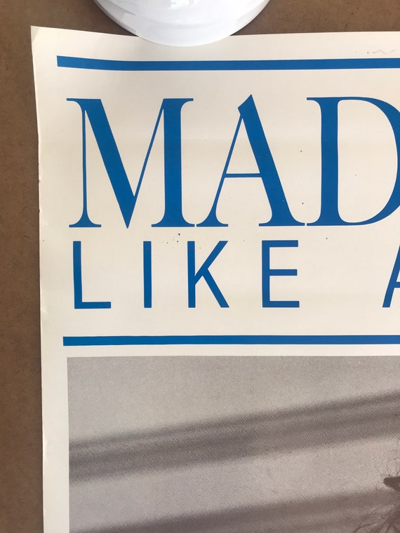 ヴィンテージオリジナル 1980 年代のマドンナ ピンナップ ポスター