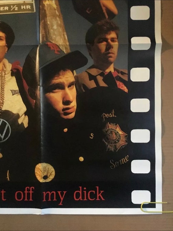 Buy Vintage Original 1980s Beastie Boys Get off My D*ck Poster