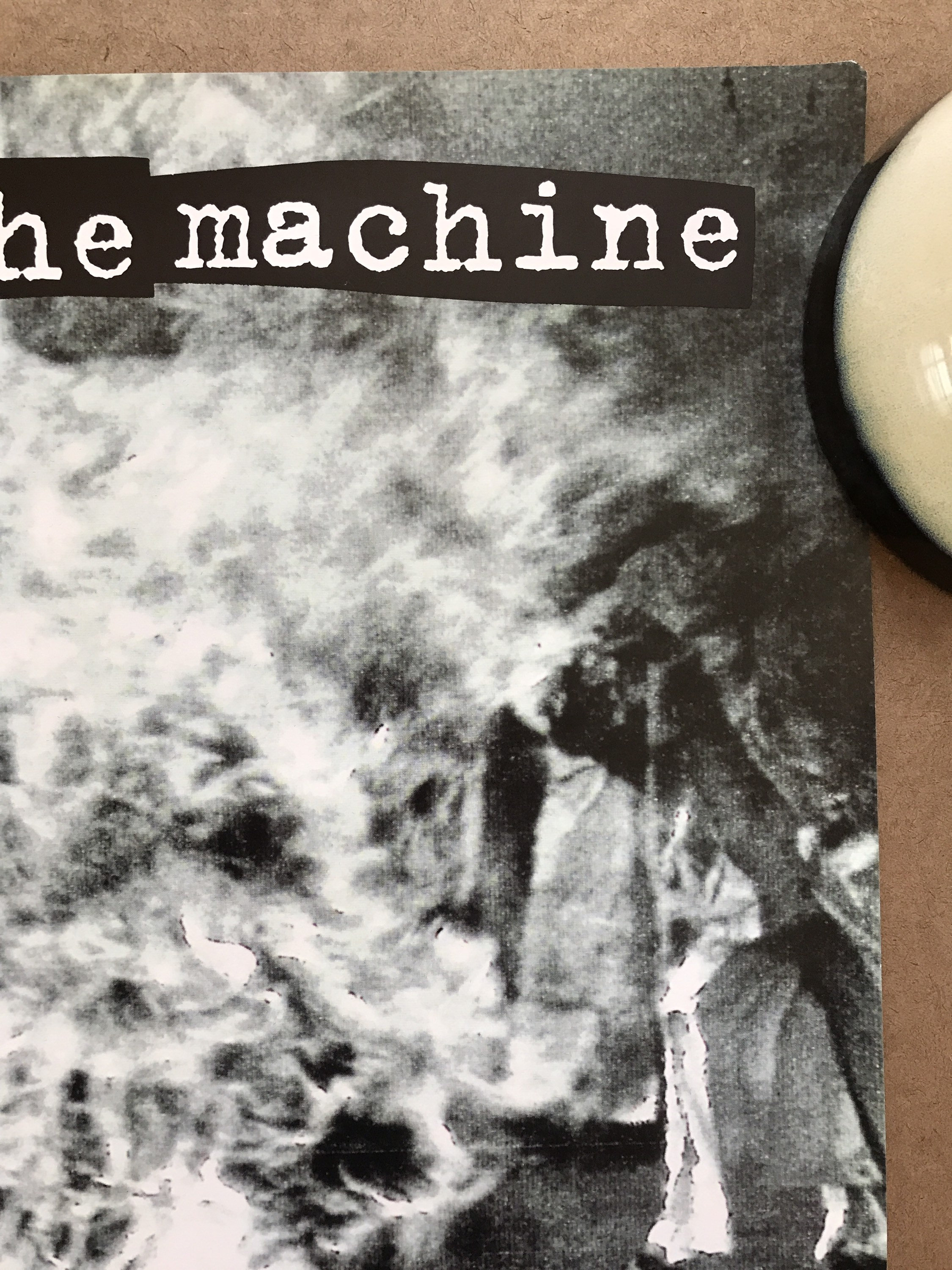 Vintage Original 1990s Rage Against the Machine Poster 1992