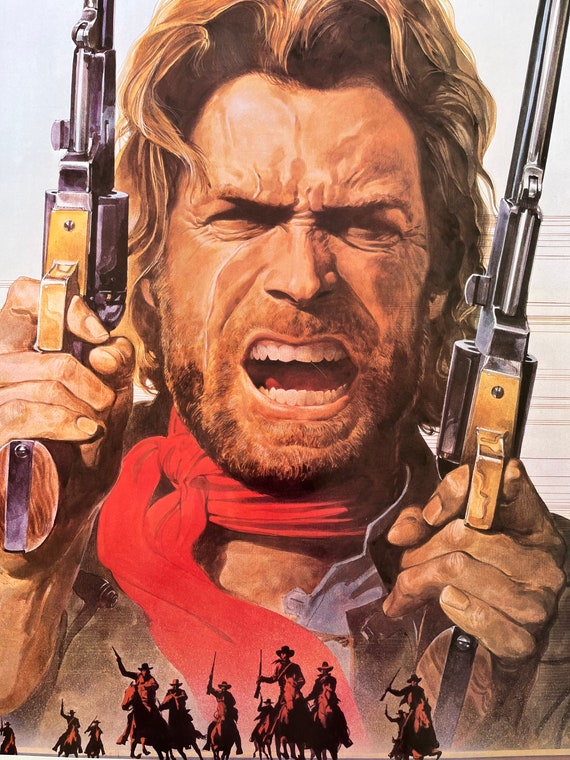 ヴィンテージ オリジナル ポスター クリント イーストウッド